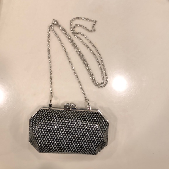 Geometric Glitter Glamour Clutch - Picture 2 of 4